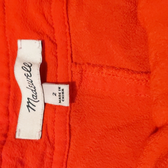 Madewell red skirt size 2 - Picture 8 of 9